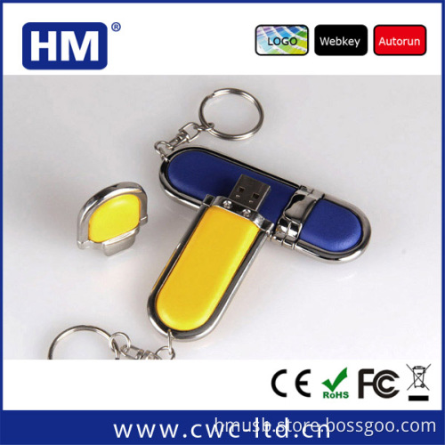 New USB 3.0 Business Leather Flash Drive Memory Stick U-Disk, Mini Pen Drive 8GB